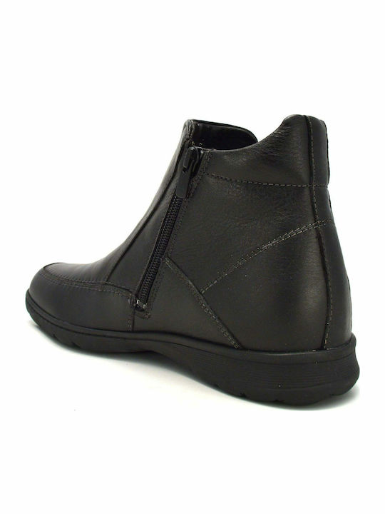 Piele Negru Ghete barbati Anatomic
