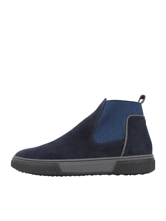 Marineblau Herrenstiefel