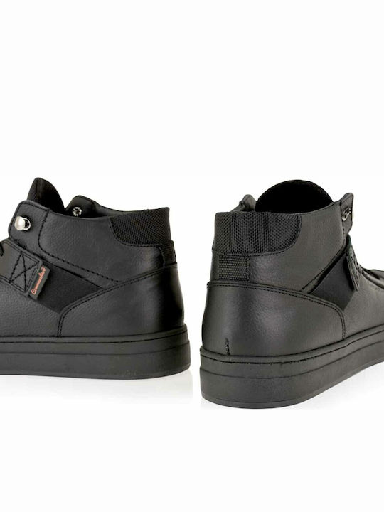Leather Black Men's Boots