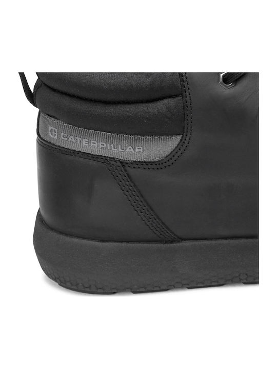 Proxy Mid Leather Black Men's Boots