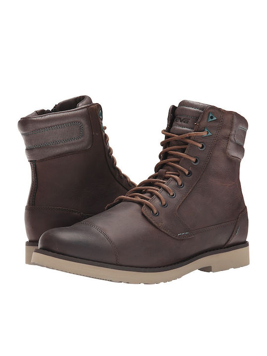Durban Tall Leather Brown Boots