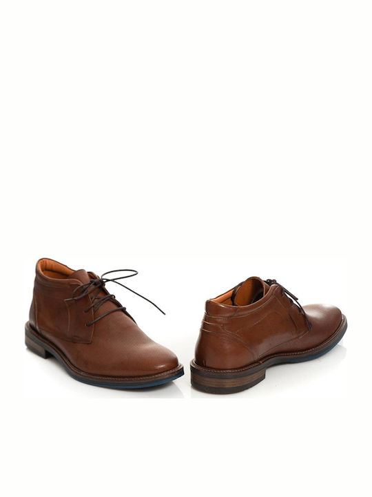Leather Men's Boots Anatomical Cognac