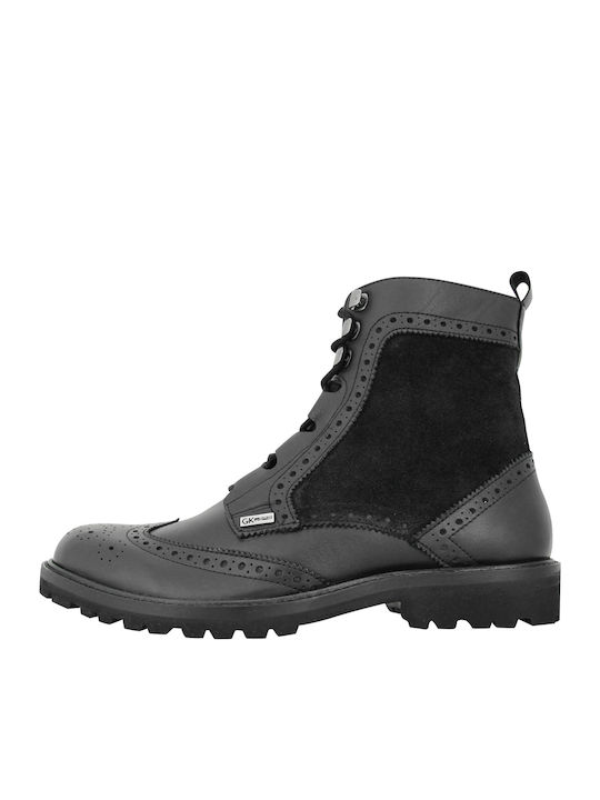Lontras Leder Schwarz Herrenstiefel