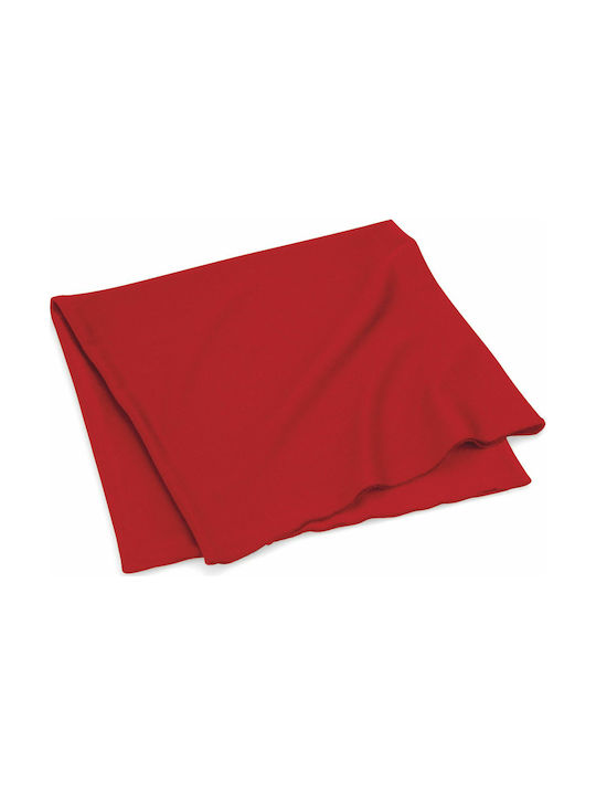 Beechfield B900 Motorcycle Rider Neck Warmer made of Polyester Red Color