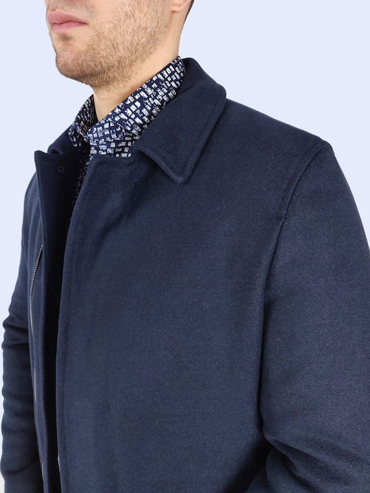 LU17146 Men's Coat Navy Blue