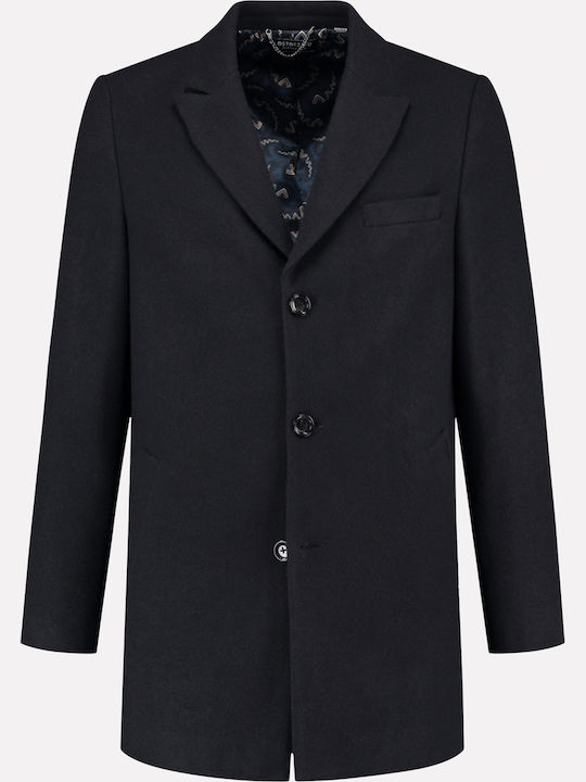Herren Mantel Marineblau