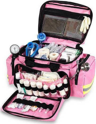 Elite Bags Emergency's Light Medical First Aid Rucksack Pink