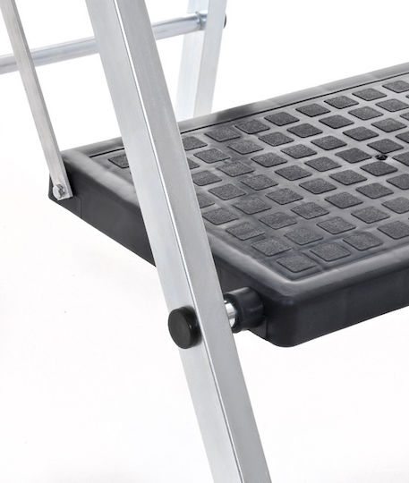 Palbest Quickstep Step Ladder Aluminum 4 Steps 100cm