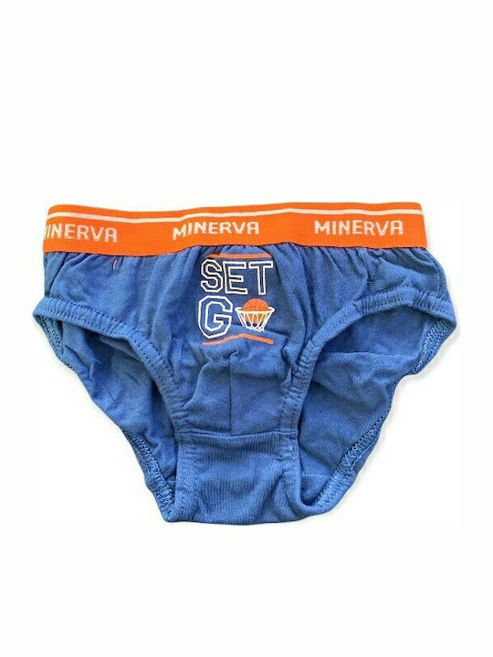 Minerva Play Hard Kids' Set with Briefs Multicolored 3pcs