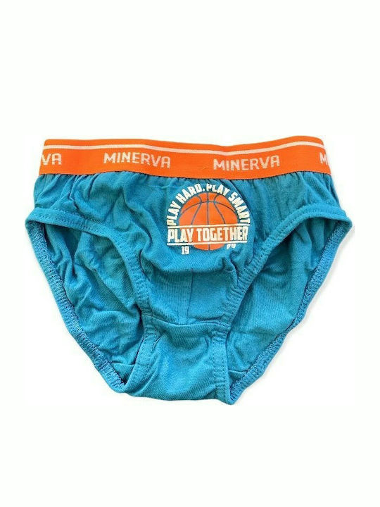 Minerva Play Hard Kids' Set with Briefs Multicolored 3pcs