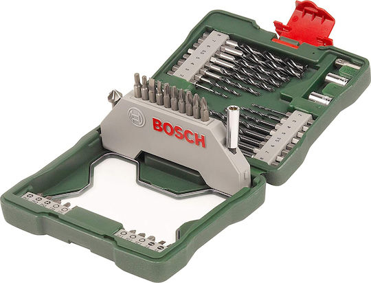 Bosch X-Line Satz 43 Bohrer mit Sechskantschaft für Holz και Metall