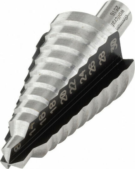 Wolfcraft Conical Drill HSS with Cylindrical Shank for Metal 8-30mm