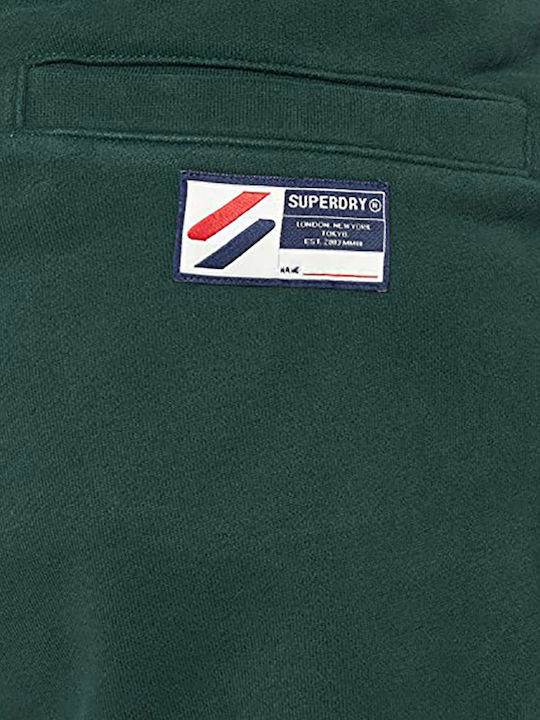 City College Sweatpants with Elastic Green
