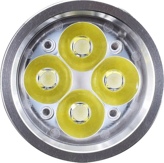 Fitorch Επαναφορτιζόμενος Φακός Μπρελόκ LED IPX8 με Μέγιστη Φωτεινότητα 3000lm P25