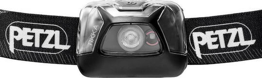 Petzl Headlamp LED IPX4 with Maximum Brightness 300lm Tikka LR03 Black