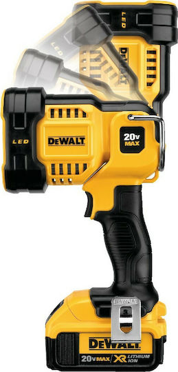 Dewalt Επαναφορτιζόμενος Προβολέας Χειρός LED IP54 με Μέγιστη Φωτεινότητα 1000lm