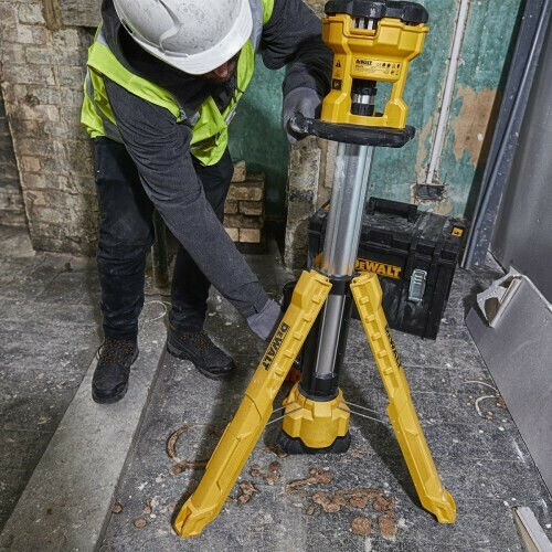 Dewalt Battery Jobsite Light LED IP55 with Brightness up to 3000lm