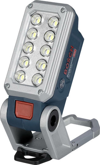 Bosch Wiederaufladbar Handstrahler LED mit maximaler Helligkeit 330lm Blau