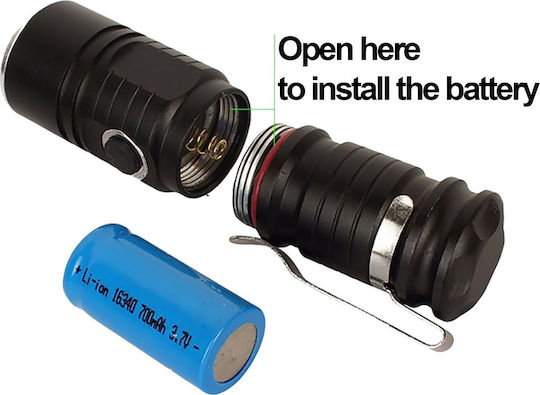 Alpin LED с Максимална Яркост 320лм C52 Черен