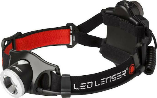 LedLenser Rechargeable Headlamp LED IPX6 with Maximum Brightness 300lm 4xAAA Black