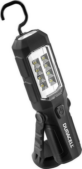 Duracell Lanternă de lucru Baterie LED Lanterne cu blițuri cu luminozitate până la 235lm Explorer WKL-1