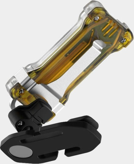 Armytek Rechargeable Keychain Flashlight LED IP67 with Maximum Brightness 200lm Zippy ES Yellow Amber Yellow