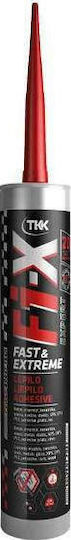 TKK Fi-X Fast Extreme Σφραγιστική Σιλικόνη Λευκή 290ml