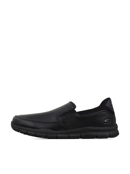 Skechers Nampa Groton Low Work Black with Certification SR