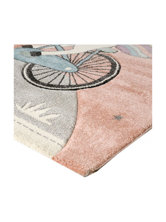 Tzikas Carpets 40115-055 Kids Rug Unicorn Roz 133x190cm Thickness 13mm