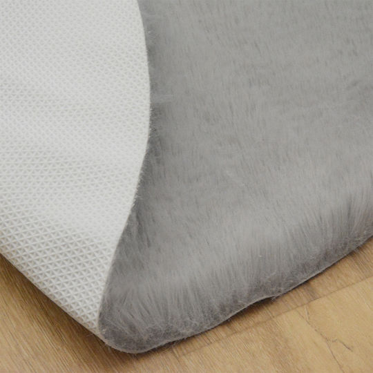 Newplan FC6 Παιδικό Χαλί Σύννεφα Light Grey 80x125cm Πάχους 30mm