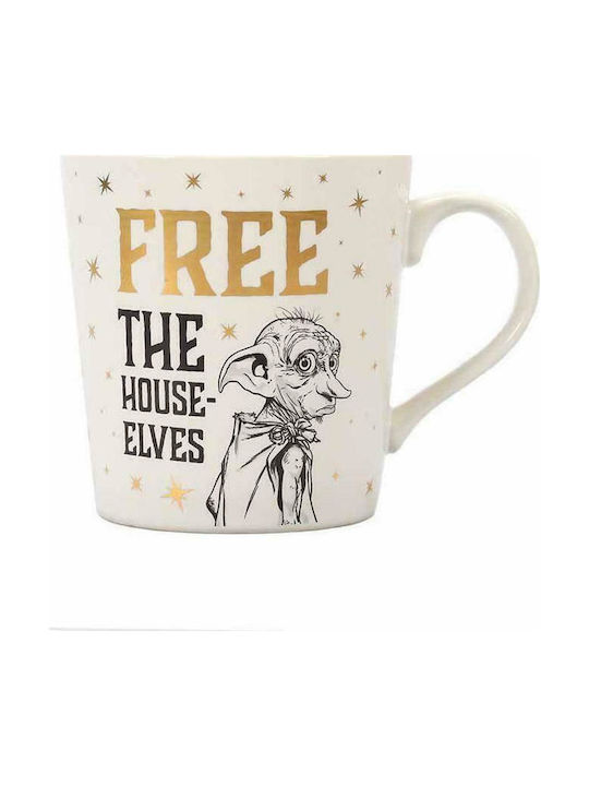 Half Moon Bay Dobby - Free The House Elves Tasse Keramik Weiß 325ml 1Stück