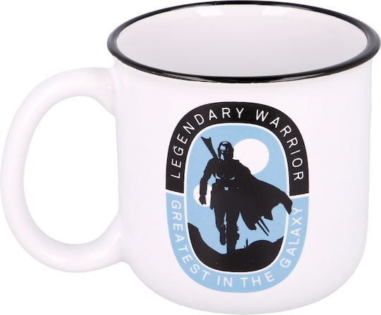 Stor Star Wars - The Mandalorian Keramiktasse Weiß 400ml Stor Star Wars - The Mandalorian Keramiktasse Weiß 400ml