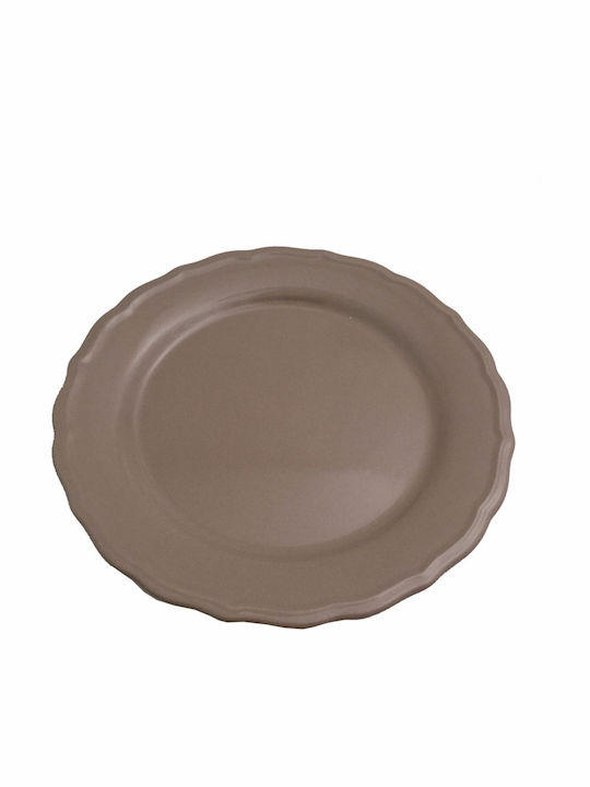 Juliet Plate Desert Ceramic Coffee with Diameter 21cm