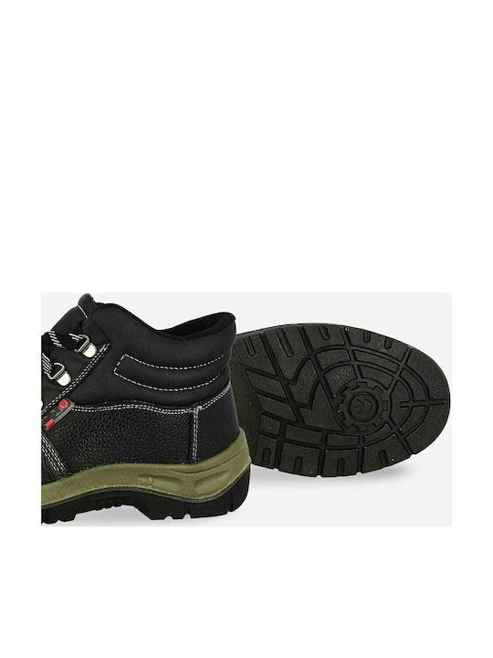 Buffalo Waterproof Boots Work Black with Certification P,AN