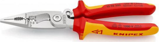 Knipex Cable Stripper Pliers with Cutter and 200mm Length