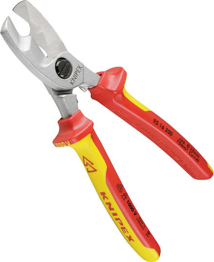 Knipex Κόφτης Καλωδίων Πλάγιος Ηλεκτρολόγου Μήκους 200mm