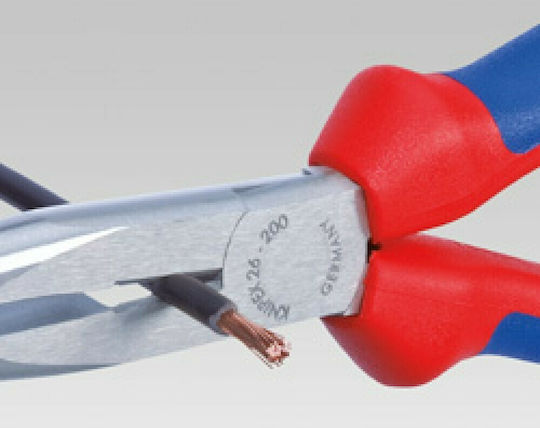 Knipex Μυτοτσίμπιδο Κυρτό Ηλεκτρολόγου Μήκους 200mm