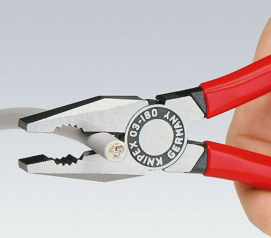Knipex Plier Straight Electrician Length 180mm
