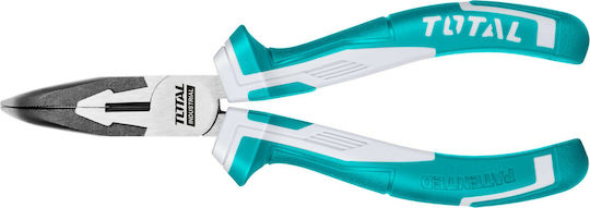 Total Curved Electrician Cutting Pliers Length 160mm 6 Pieces