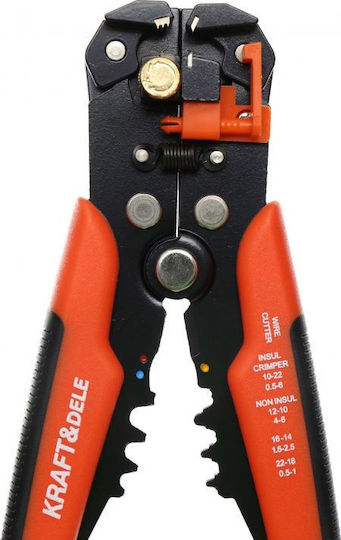 Kraft & Dele Automatic Cable Stripper with Cutter and 205mm Length