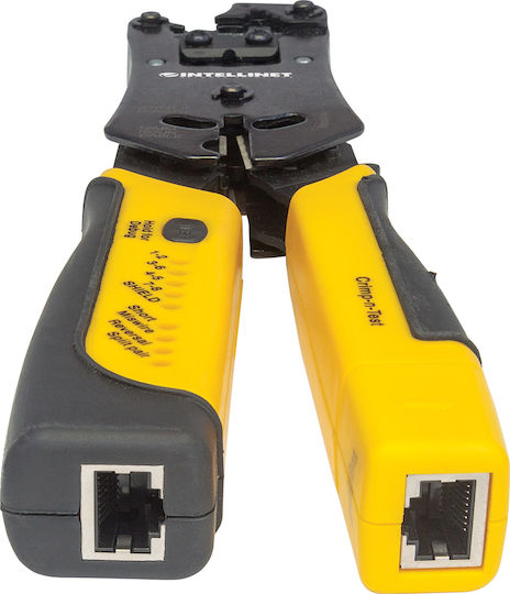 Intellinet Netzwerksteckerpresse , R, J, 1, 2, , R, J, 1, 1, , R, J, 4, 5, , , R, J, 2, 2, mit Abisolierer (Länge 180mm)