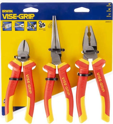 Irwin Vise-Grip Pliers set Electrician Length 150mm 3pcs