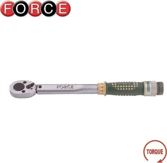 Force Δυναμόκλειδο Καρέ 3/8" Ροπής 6-30 Nm με Μήκος 29.5εκ.