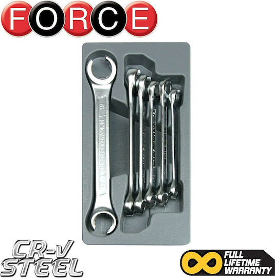 Force Set 6 Double Polygon Wrench Straight