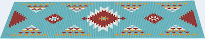 DOIY Navajo Yoga/Pilates Mat Multicolour with Carry Strap (173x60x0.6cm)