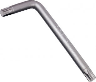 Force Torx ключ във форма L с размер на върха T10