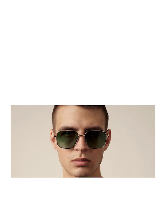 Chimi Steel Aviator Слънчеви Очила Златни с Метална Рамка Chimi Steel Aviator Слънчеви Очила Златни с Метална Рамка