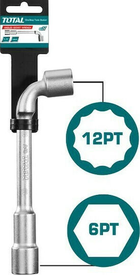 Total Cheie tubulară unghiulară 8mm Cheie cu racorduri Cheie pentru țevi