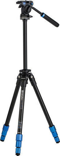 Benro Videostative Video Stand Kit Slim aus Aluminium und Belastbarkeit 2.5kg bis 145cm