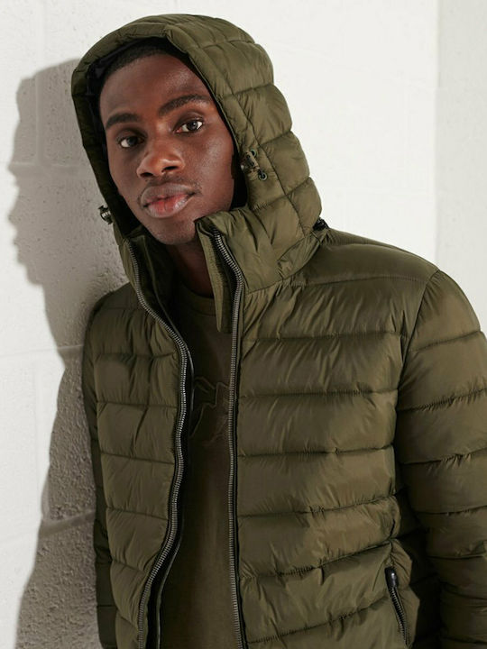 Classic Fuji Winter Jacket Puffer Khaki